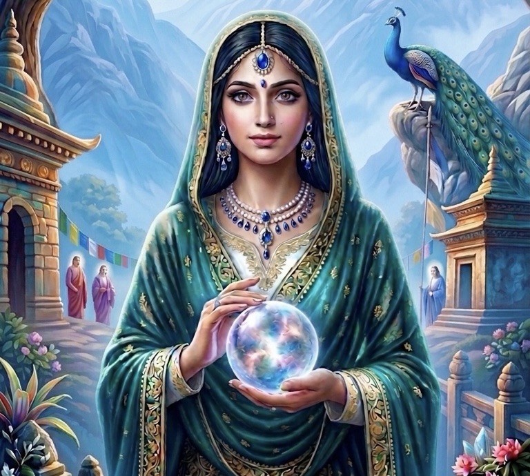 Green Tara is a Healer